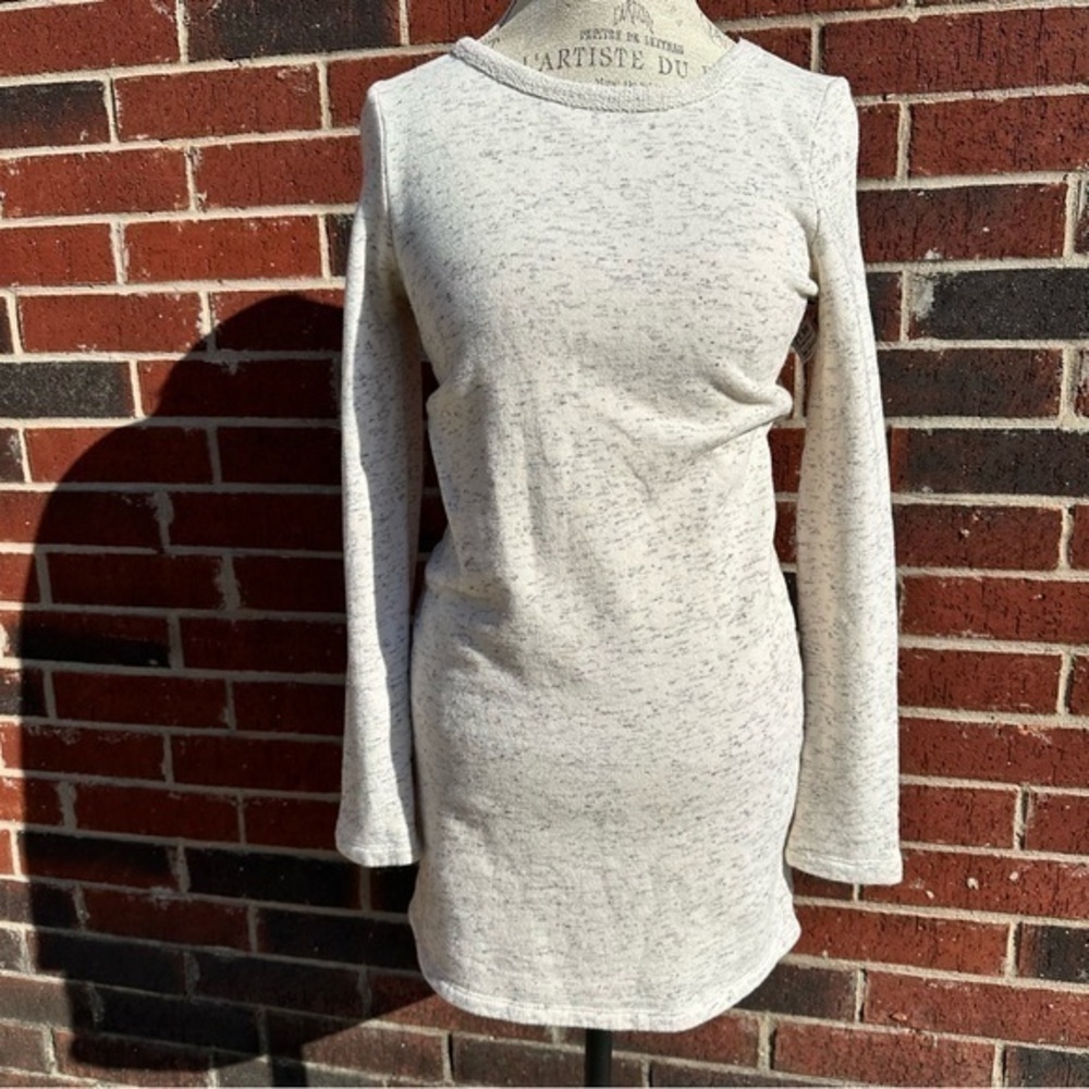 Lou & Grey Cream Long Sleeve Dress   PM6